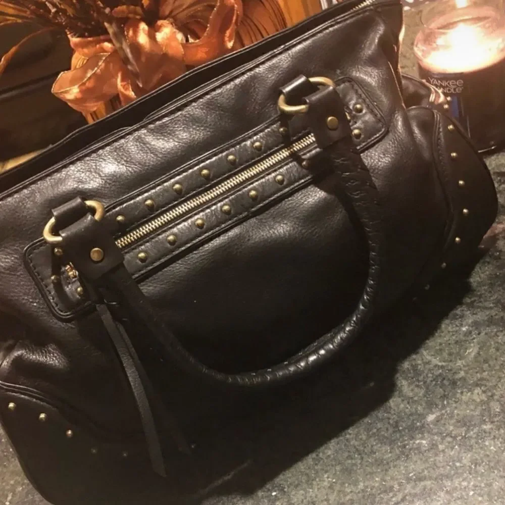 Micheal Kors studded satchel-Vintage